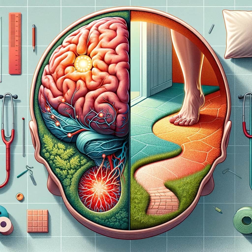 Stroke Environmental Enrichment and Multitexture Path - Created by OpenAi