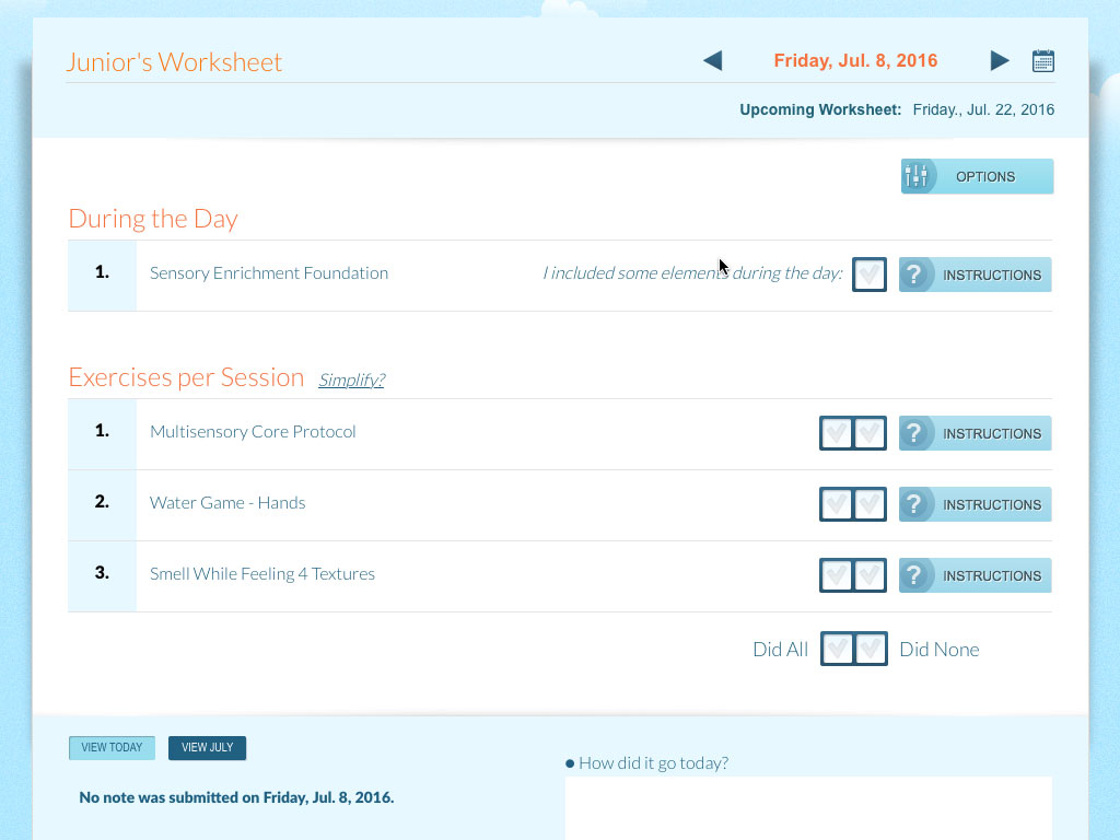 iPad Screenshot Mendability Worksheet