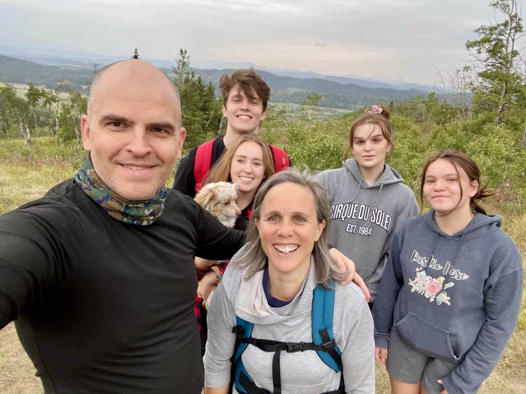 kim family hike